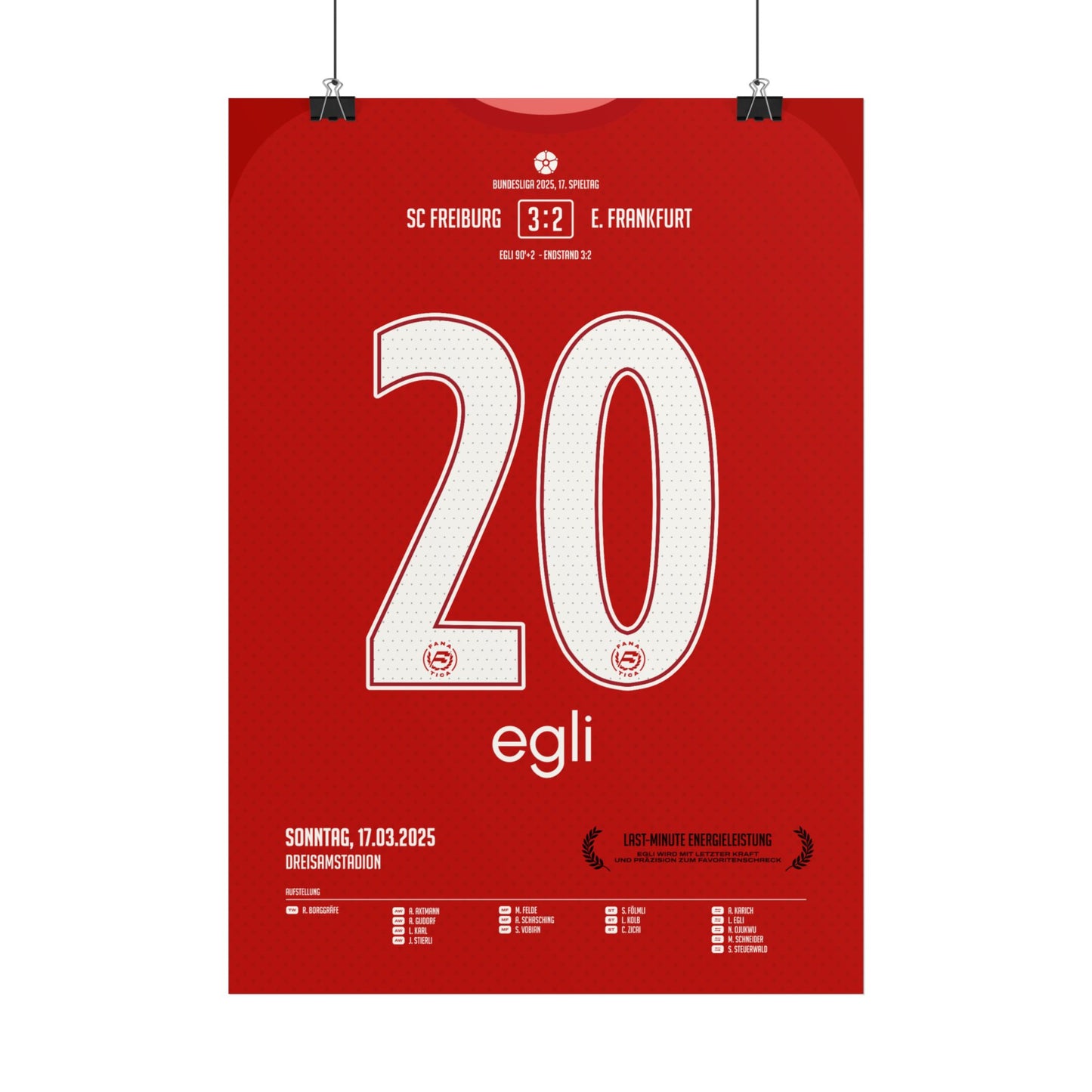 Leela Egli  | 20 • "Last-Minute Energieleistung" • 17.03.2025