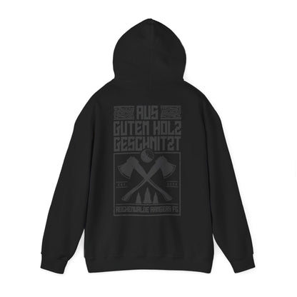 Hoodie "AUS GUTEM HOLZ GESCHNITZT" (Unisex)